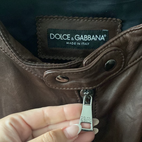 Dolce & Gabbana made in Italy leather jacket - Picture 2 of 3